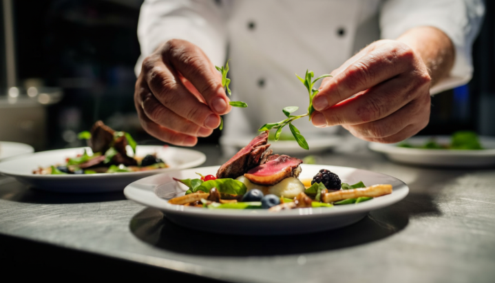Un large choix de plats, de boissons alcoolisées et non alcoolisées